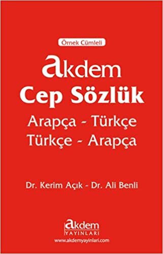 Akdem Cep Sözlük: Arapça -Türkçe / Türkçe - Arapça (Örnek Cümleli) indir