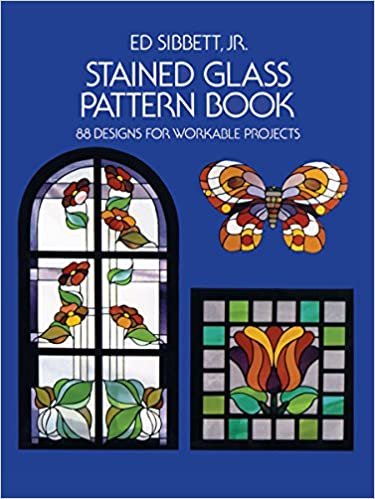 Stained Glass Pattern Book (Picture Archives): 88 Designs for Workable Projects (Dover Stained Glass Instruction)