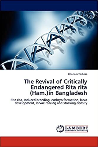 The Revival of Critically Endangered Rita rita (Ham.)in Bangladesh: Rita rita, Induced breeding, embryo formation, larva development, larvae rearing and stocking density indir