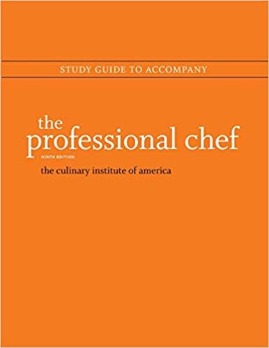 Study Guide to accompany The Professional Chef, 9e