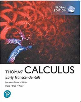 Thomas' Calculus Early Transcendentals 14th edition