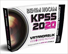 Benim Hocam 2020 KPSS Vatandaşlık Video Ders Notları indir