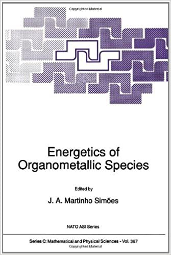 Energetics of Organometallic Species: Proceedings of the NATO Advanced Study Institute, Curia, Portugal, September 3-13, 1991 (Nato Science Series C: (closed))
