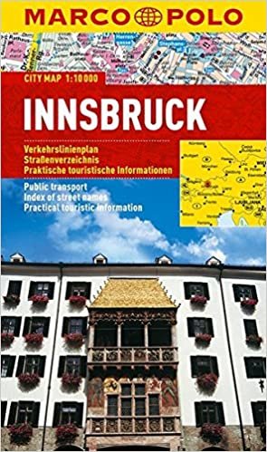 MARCO POLO Cityplan Innsbruck 1:10 000: Stadsplattegrond 1:10 000 (MARCO POLO Citypläne)