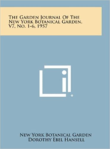 The Garden Journal of the New York Botanical Garden, V7, No. 1-6, 1957 indir