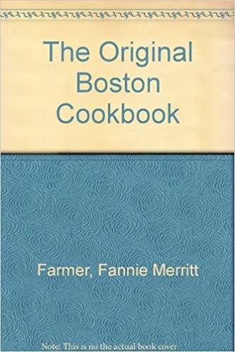 The Original Boston Cookbook