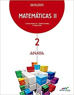 Matemáticas II. (Aprender es crecer en conexión)