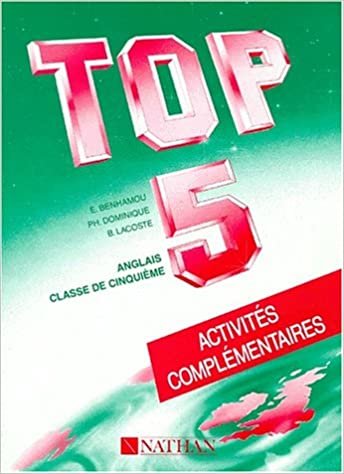 TOP 5 CAHIER ACTIVITES 1989 (TOP LANGUE 1 COLLEGE)