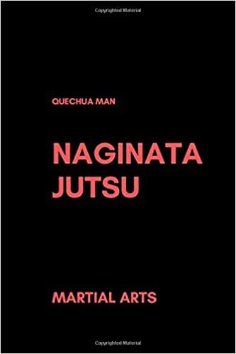 NAGINATA JUTSU: Notebook, Journal (6x9 line 110pages bleed) (Martial Arts)