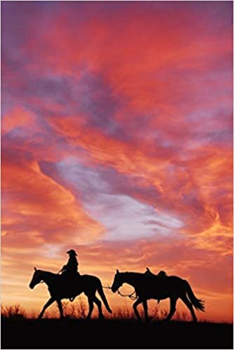 Cowboy Sunset: Dot Grid Journal