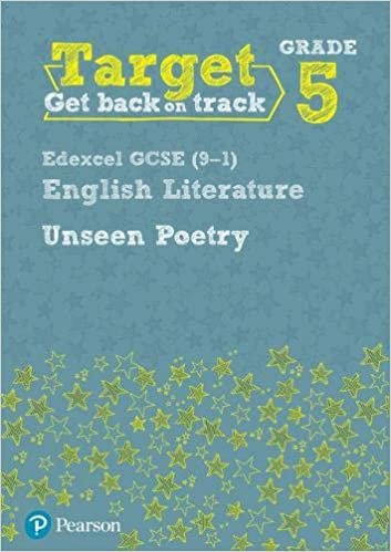 Target Grade 5 Unseen Poetry Edexcel GCSE (9-1) Eng Lit Workbook (Intervention English) indir