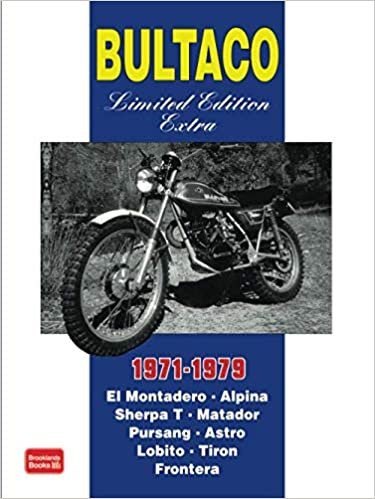 Bultaco Limited Edition Extra 1971-1979