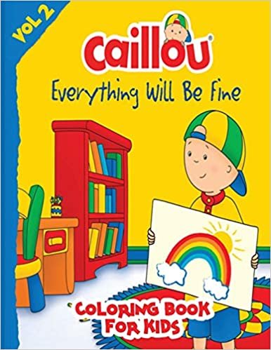 Caillou coloring book for kids Vol2