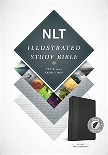NLT Illustrated Study Bible, TuTune Black/Onyx Indexed