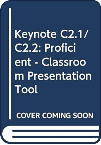 Keynote - C2.1/C2.2: Proficient: Classroom Presentation Tool (Neubearbeitung) indir
