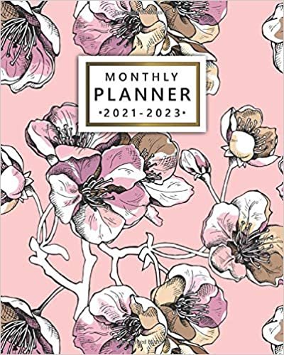 2021-2023 Monthly Planner: Lovely Anemone Flower 3 Year Agenda, Diary, Calendar, Organizer | 2021-2023 Three Year Monthly Planner with To Do Lists, ... Notes, Holidays | Sweet Pink Floral Design