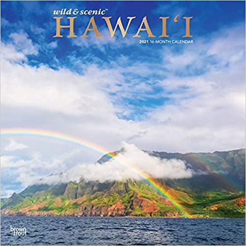 Hawaii 2021 - 16-Monatskalender: Original BrownTrout-Kalender [Mehrsprachig] [Kalender] (Wall-Kalender) indir