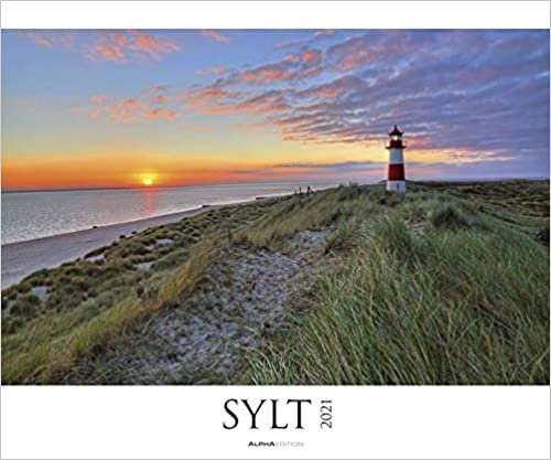 Sylt 2021 - Bild-Kalender XXL 60x50 cm - Nordsee - Landschaftskalender - Natur-Kalender - Wand-Kalender - Deutschland - Alpha Edition