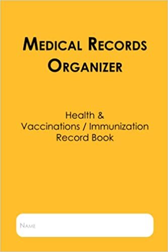 Medical Record Organizer: Health Vaccination & Immunization Record Book: Comprehensive medical conditions, Treatments & Surgeries, Prescriptions & Supplements, Allergies. Compact Size 4"x 6"