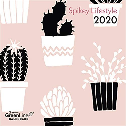 Calendar - Spikey Lifestyle 2020 GreenLine Mini Grid Calendar