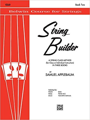 String Builder, Bk 2: Cello (Belwin Course for Strings) indir