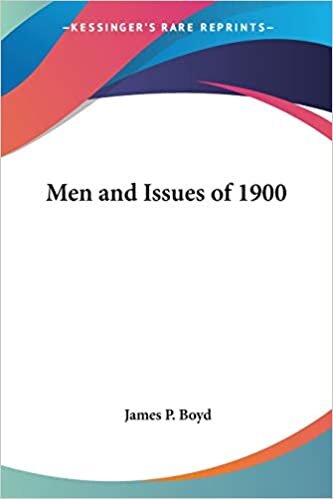 Men and Issues of 1900 indir