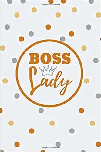 Boss Lady: Cute Diary Notebook with Motivational Quotes on the Cover(110 Blank Unlined Pages, 6 x 9)(Gift Ideas for Girl) Notebooks for Girl