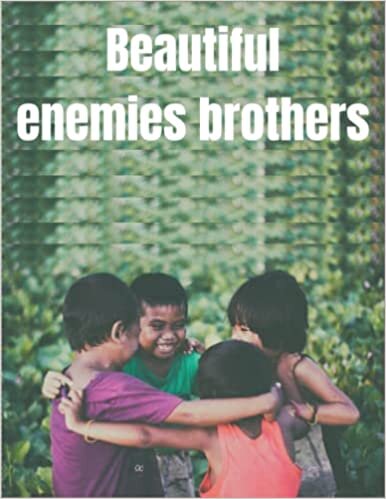 Beautiful enemies brothers: Blank paper novel 300 pages indir
