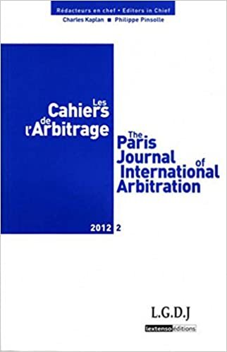 LES CAHIERS DE L ARBITRAGE N 2 - 2012 (CAPJIA)