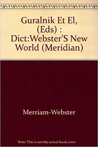 Webster New World Dictionary (Meridian S.)