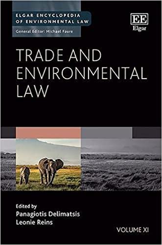 Trade and Environmental Law (Elgar Encyclopedia of Environmental Law series)