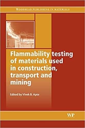 Flammability Testing of Materials Used in Construction, Transport and Mining (Woodhead Publishing in Materials)