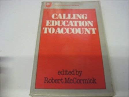 Calling Education to Account