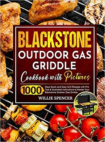 Blackstone Outdoor Gas Griddle Cookbook with Pictures