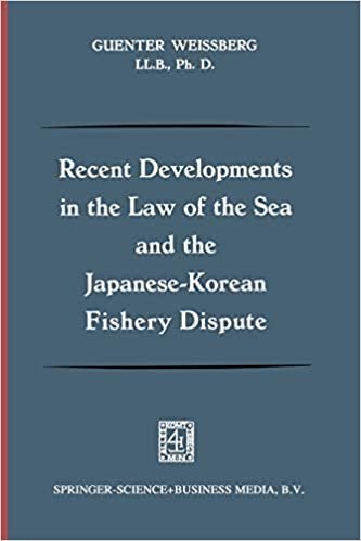 Recent Developments In The Law Of The Sea And The Japanese-Korean Fishery Dispute indir
