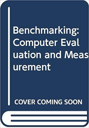 Benchmarking: Computer Evaluation and Measurement indir