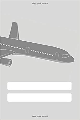 Airplane: Notebooks for Everybody (110 Pages, Blank, 6 x 9) indir