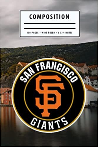 Weekly Planner Composition : San Francisco Giants Notebook- To My Baseball Son , To My Baseball Dad - Baseball Notebook #27 indir