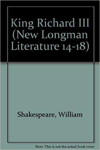 Richard III Paper (NEW LONGMAN LITERATURE 14-18) indir