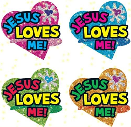 Jesus Loves Me Dazzle(tm) Stickers (Dazzle Stickers) Carson-Dellosa Christian Publishing