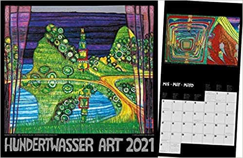 Hundertwasser Broschürenkalender Art 2021: Der Besondere