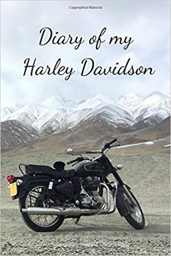 Diary Of My Harley Davidson: Notebook For a Motorcyclist, Journal, Diary (110 Pages, Blank, 6 x 9) indir