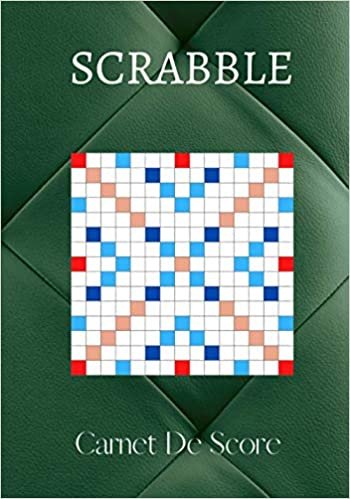 SCRABBLE Carnet De Score: Cahier à remplir pour les passionnés de Scrabble / Livret pour noter vos parties / Format voyage 7X10po / tableau jusqu’à 4 joueurs