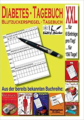 Diabetes Tagebuch - Blutzuckerspiegel Tagebuch XXL indir