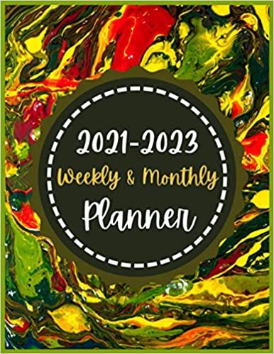 2021 2023 Weekly & Monthly Planner: Large Size 8.5" X 11" 3 Year Planner With Olive Color Cover,schedule Organizer, Agenda Planner for the Next Three ... Valentine Day Gift for Family and Friends