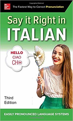 Say It Right in Italian, Third Edition indir