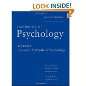 Handbook of Social Psychology: Research Methods: 002 indir