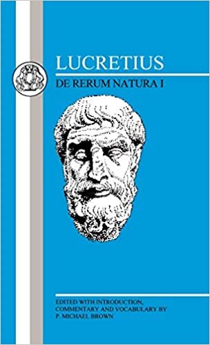Lucretius: de Rerum Natura I (Bristol Latin Texts Series): Bk.1