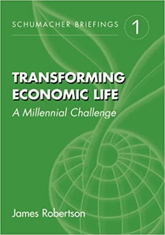 Transforming Economic Life: A Millennial Challenge: A Millennial Change (Schumacher Briefings)