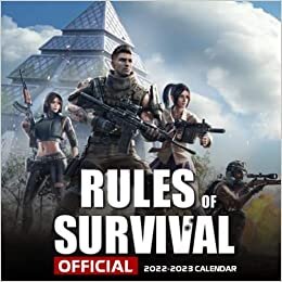 Rules Of Survival: OFFICIAL 2022 Calendar - Video Game calendar 2022 - Rules Of Survival -18 monthly 2022-2023 Calendar - Planner Gifts for boys ... games Kalendar Calendario Calendrier). 2 indir